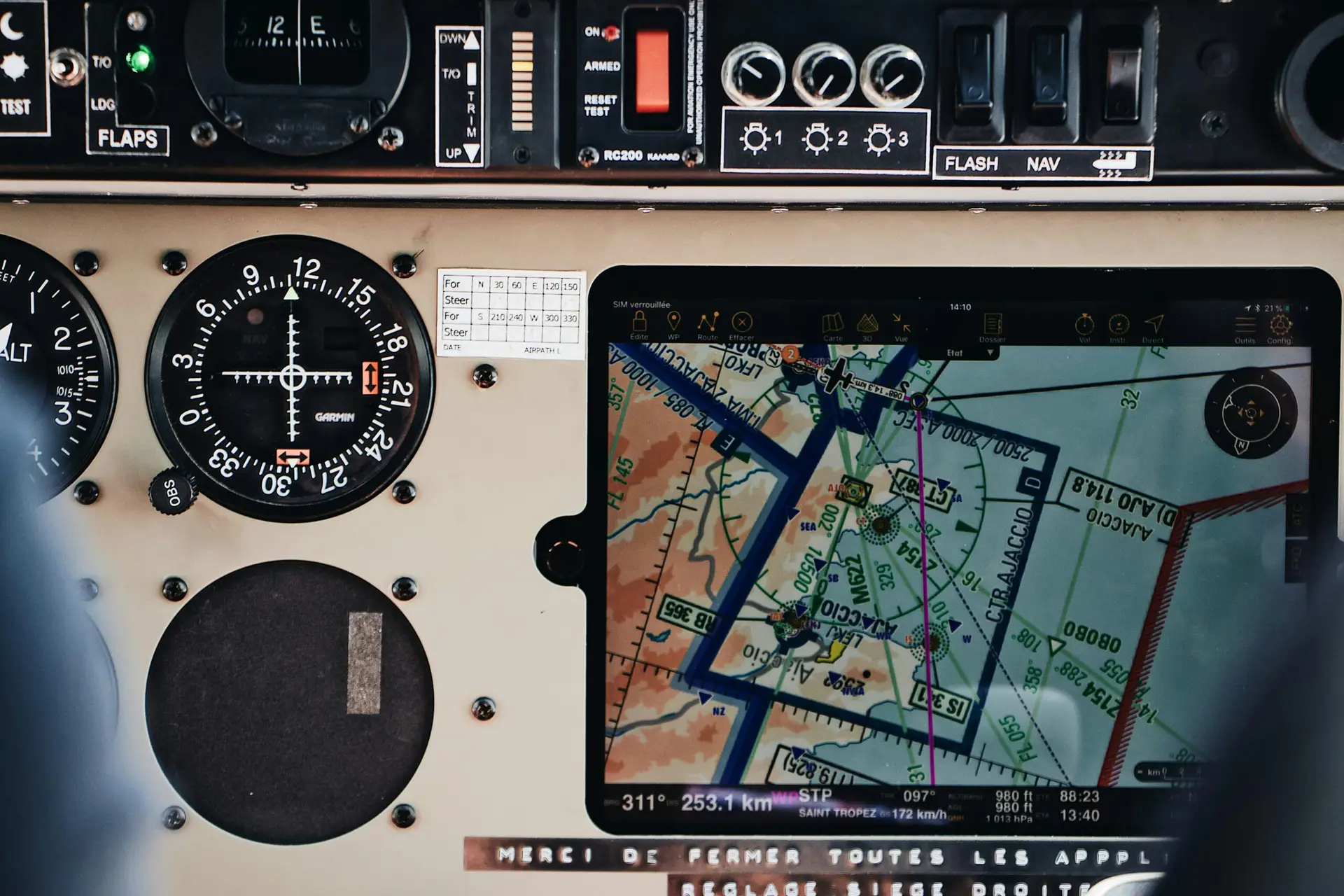 cockpit navigation